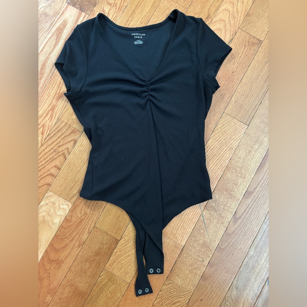 American Eagle Outfitters Black Bodysuit
